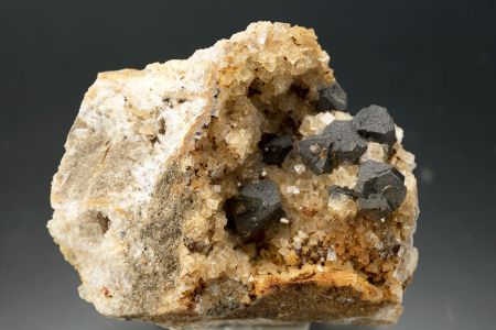 Galena on Fluorite Galena on Fluorite