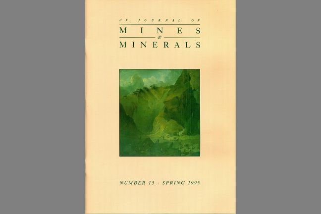 UK Journal of Mines & Minerals No. 15 UK Journal of Mines & Minerals No. 15