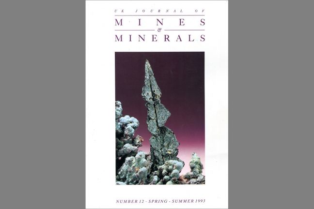 UK Journal of Mines & Minerals No. 12 UK Journal of Mines & Minerals No. 12