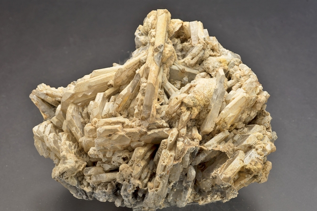 Barite and barite pseudomorphs after witherite Barite and barite pseudomorphs after witherite