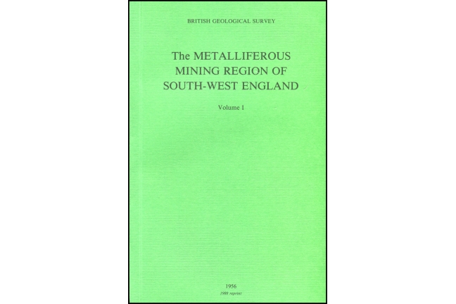 The Metalliferous mining region of south-west England