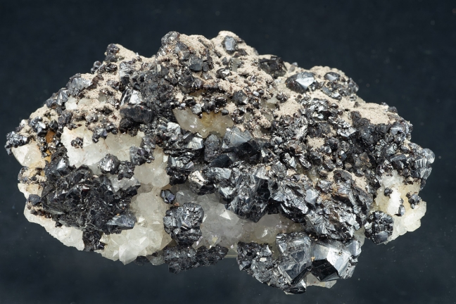 Sphalerite on Quartz Sphalerite on Quartz