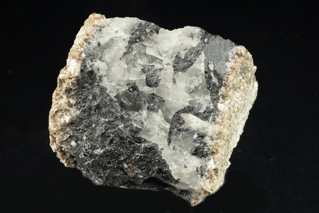 Wolframite in quartz