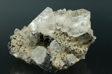 Calcite & Ilvaite Calcite & Ilvaite