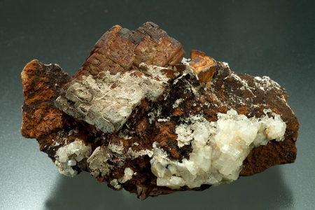 Siderite and Apatite Siderite and Apatite