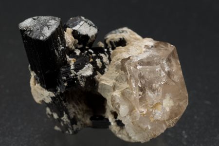 Topaz and Schorl Topaz and Schorl