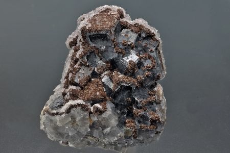 Fluorite, Siderite & Calcite Fluorite, Siderite & Calcite