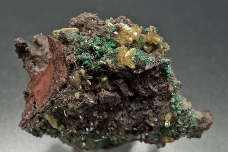 Mimetite & Malachite Mimetite & Malachite