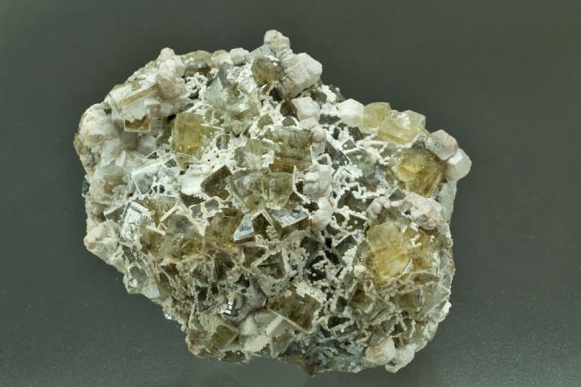 Fluorite and Calcite