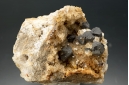 Galena on Fluorite