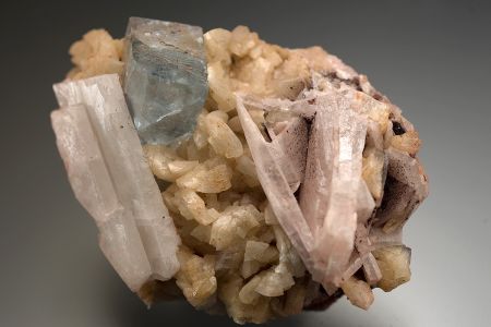Fluorite, Barite and dolomite