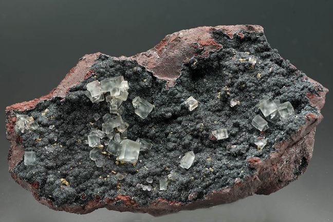 fluorite on specularite