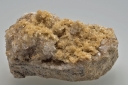 Hemimorphite on Fluorite