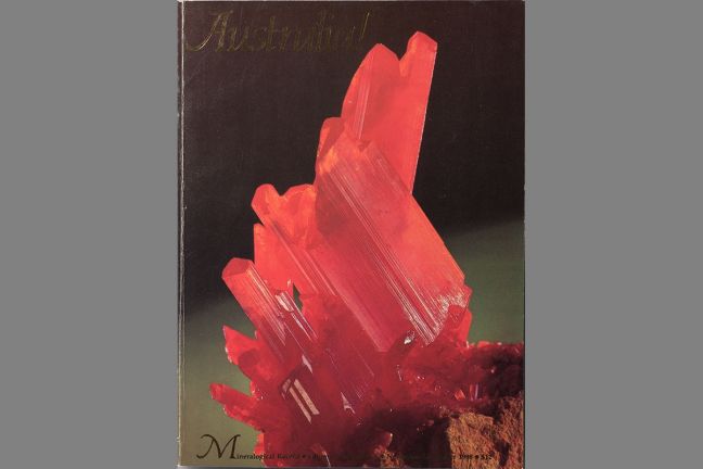 The Mineralogical Record Vol. 19, No.6  Australia
