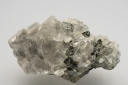 Marcasite on fluorite