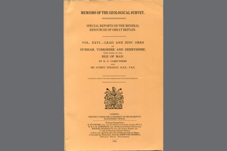 Special reports of the mineral resources of Great Britain:Vol. XXVI