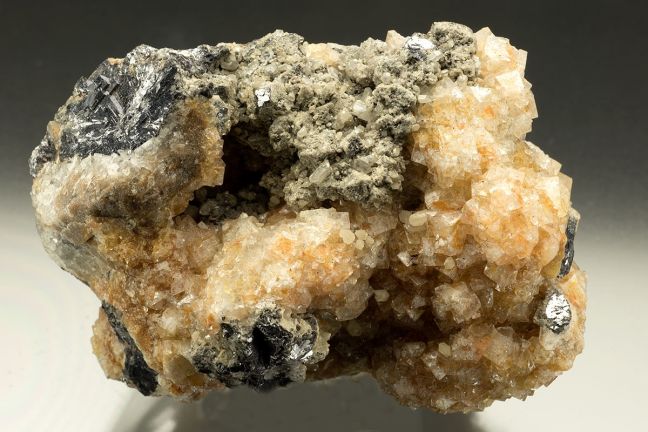 Cerussite, Galena and fluorite