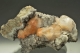 Calcite on quartz