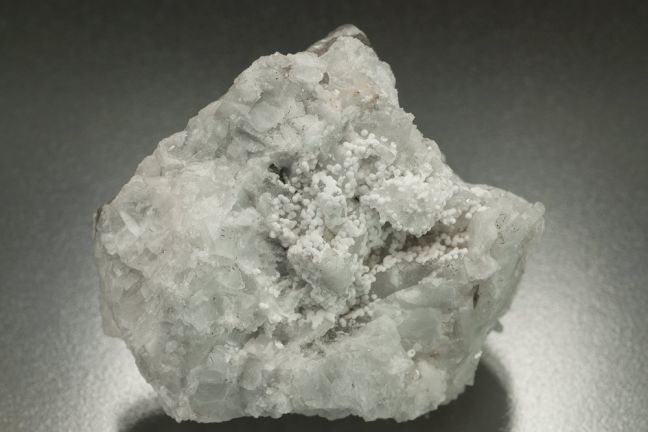 Strontianite on Celestite Strontianite on Celestite