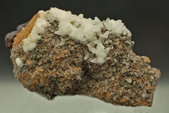 Pyrite & calcite