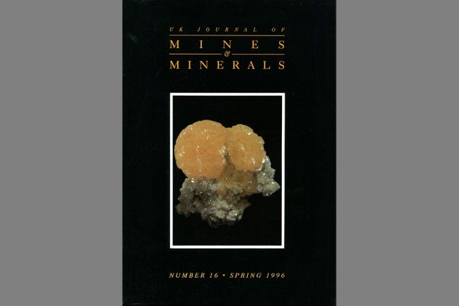 UK Journal of Mines & Minerals No. 16