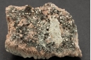 Chalcopyrite pseudomorph after chalcocite