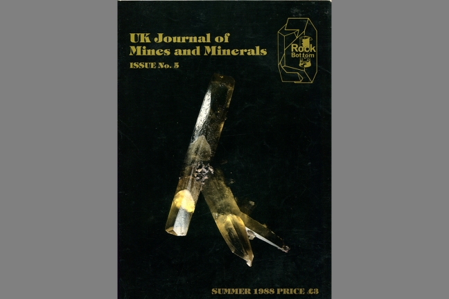UK Journal of Mines & Minerals No. 5
