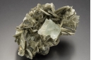 Fluorite in mica