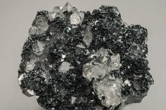 Specularite (Var. of Hematite) & Quartz