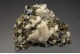 Calcite on Pyrite with Sphalerite