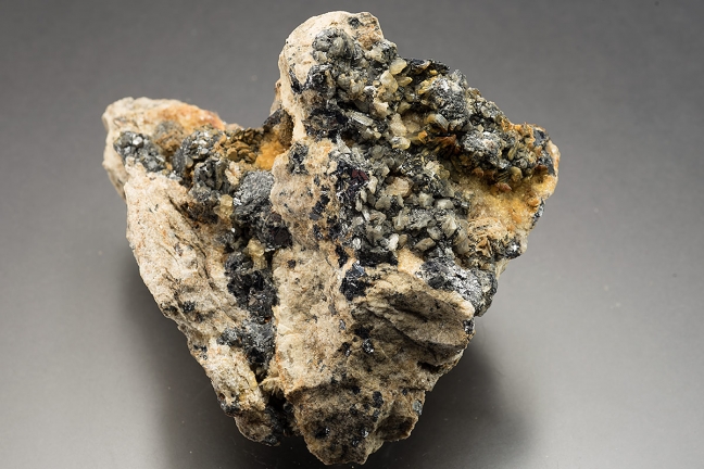 Cerussite, Galena and Fluorite