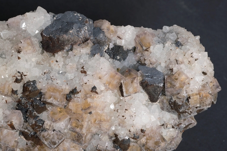 Fluorite, Siderite, Galena & Sphalerite