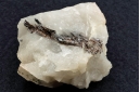 Rutile in quartz