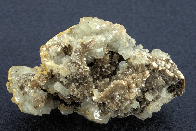 Fluorapatite & Siderite