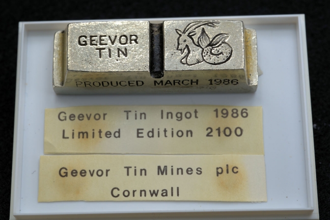 Cornish Tin ingot
