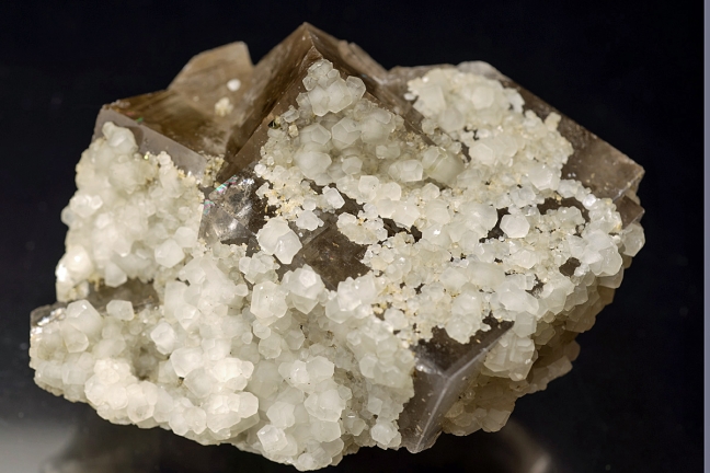 Fluorite and Calcite