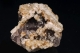 Calcite and Quartz on Fluorite
