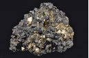 Bournonite and Pyrite