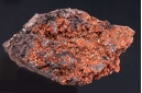 Quartz (Eisenkiesel) on Hematite