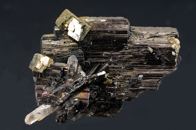 Ferberite & Pyrite