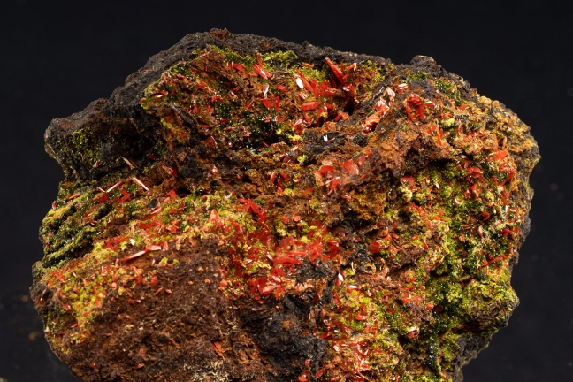 Crocoite and Pyromorphite