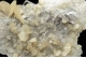 Calcite on Fluorite with quartz