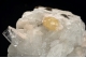 Powellite on Apophyllite