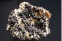 Galena and Sphalerite on Quartz