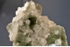 Quartz on Fluorite