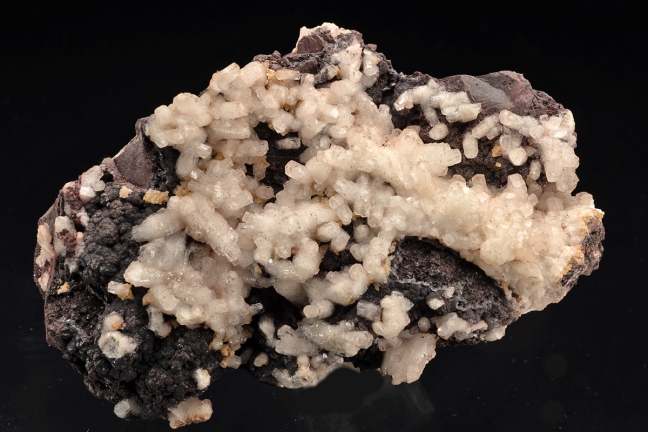 Calcite on Hematite