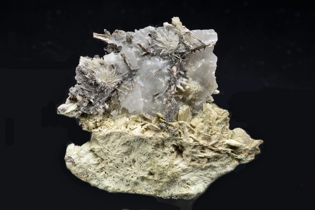 Allargentum, Dyscrasite & Actinolite