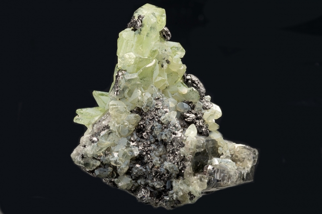 Diopside on Graphite