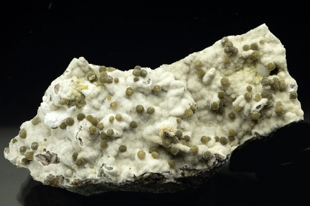 Gyrolite on Quartz