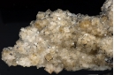 Fluorite and ankerite on quartz